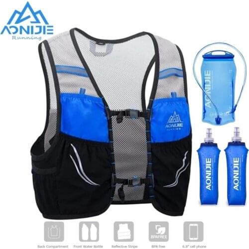 Running Hydration Pack Backpack Rucksack Bag Vest Harness Water Bladder Hiking Camping Marathon Race Climbing 2.5L AONIJIE C932