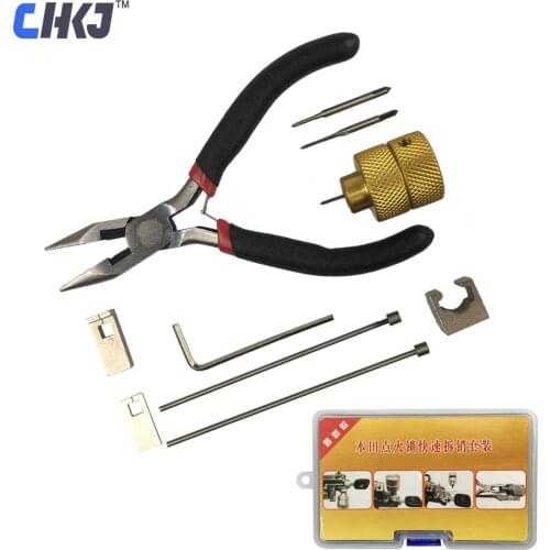 CHKJ Decoder Pin Filp Key Remover Ignition Cancellation Lock Removal Pin Locksmith Repair For Honda Car Lock Disassembly Tool