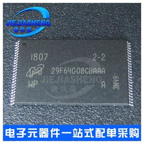 5pieces MT29F64G08CBAAAWP:A :TSOP-48