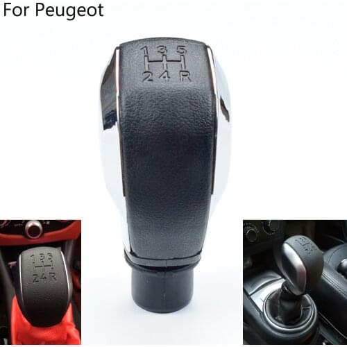 5 Speed Auto Manual Gear Shift Handle Knob For Peugeot 106 206 306 406 207 307 407 301 308 2008 3008 For Citroen C2 C3 C4 Elysee