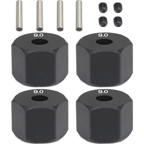 12mm Adapter Extended Connector Combiner for 1/10 Axial SCX10 90046 RC Crawler Car Accessories Parts