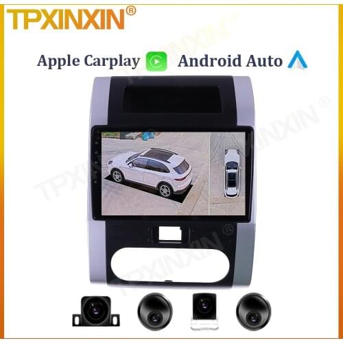 6+128G For Nissan X - Trail X Trail 2 T31 2007 2015 Android Car Tape Recorder Multimedia Video Player GPS Navigation 360 Camera