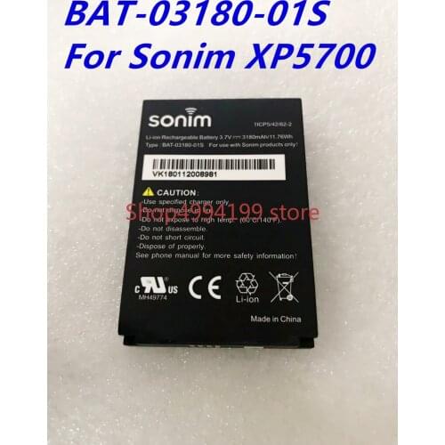 BAT-03180-01S NEW Replacement Battery For Sonim XP5700 3180mAh 3.7V