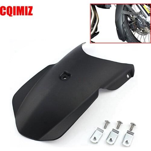 Black Motorcycle Front Fender Mudguard Wheel Hugger Rear Extension For BMW F800GS/F800GS ADV 2013-2017 F650 2008-2012