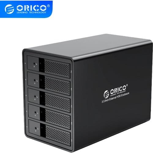 95 Series Multi Bay 3.5'' SATA to USB3.0 HDD Docking Station 16TB Single Internal Power HDD Enclosure Aluminum HDD Case UP 80TB
