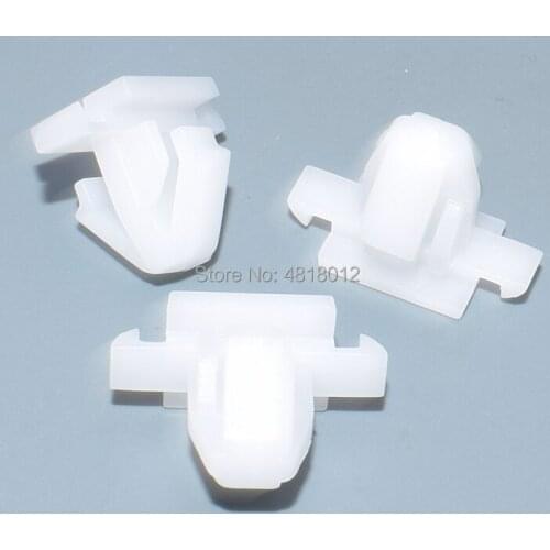 Worldgolden 100pcs plastic fasteners Rocker Panel Retainer for Hyundai#87715-3K000