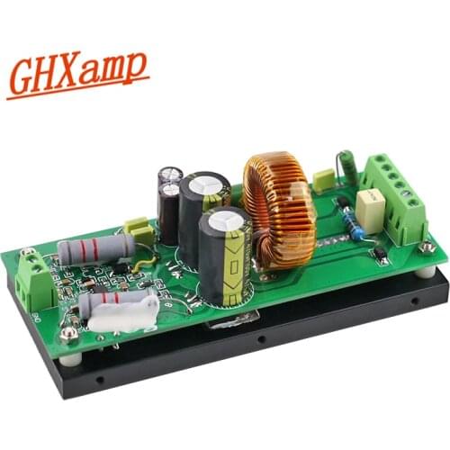 GHXAMP 800W IRS2092 High Power Digital Audio Amplifier Board Mono Class D Small Size Amplifiers With Aluminum Heat Sink Dual 80V