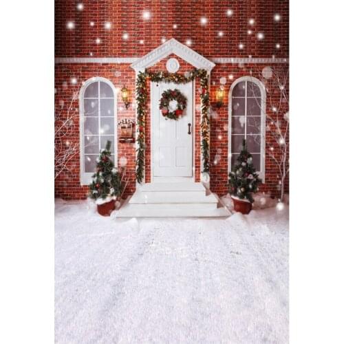 LIFE MAGIC BOX Photo Backdrop Christmas Snow Vinyl Photoshoot Background S-2108