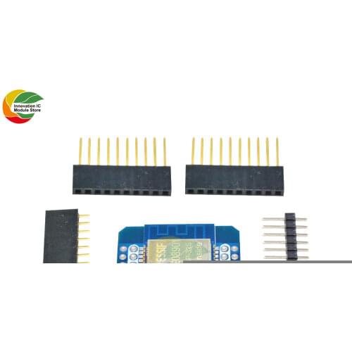 Ziqqucu For WeMos MiniID1 CP2102 ESP8266 ESP-32 Wireless WiFi Bluetooth Module Expansion Board for Arduino with Pins