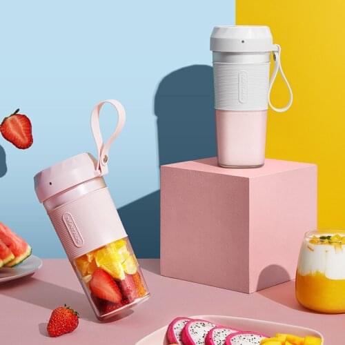 Portable Juicer Cup Household Rechargeable Juicer Small Electric Blender Mini Fried Cup Mortar and Pestle Kitchen Accessories