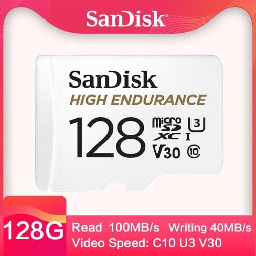 SanDisk High Endurance Video Monitoring microSDHC/microSDXC Memory Card 32GB Class10 100MB/S 64GB TF Card SDSDQQ