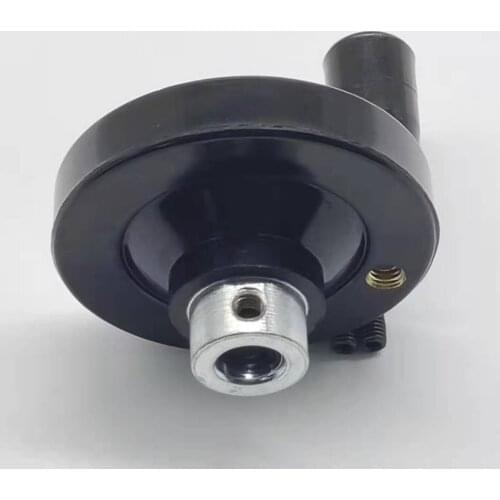 Lathe Milling Machine Rear Ripple Hand Wheel With Revolving Handle 63mm 80mm 125mm 160mm 200mm New