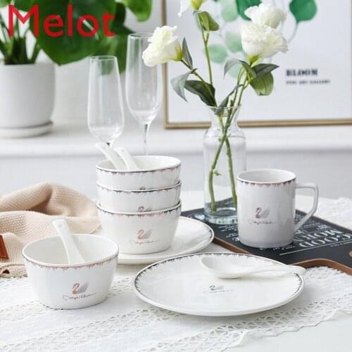High quality cheap creative restaurant ceramic dinnerware sets plates