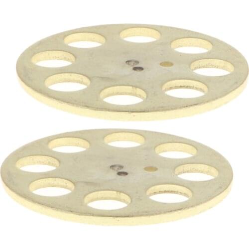 2pcs Stirling Engine Flywheel Steam Moter Educational Model Accessories