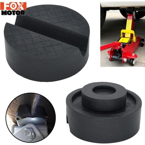 2X Jack Rubber Pad Anti-slip Rail Adapter Support Block Heavy Duty Car Lift Tool Accessory For Toyota Honda Nissan Mazda Hyundai