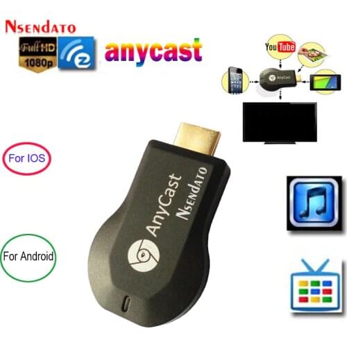 Anycast m2 iii Plus Miracast HD Wifi Wireless TV Stick adapter Wifi Display Mirror Cast Receiver dongle for ios android Tablet