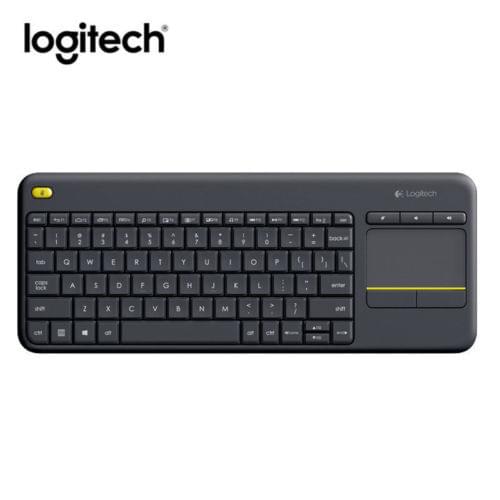 Opened box 99% New) Logitech K400 Plus Wireless Keyboard with Touchpad Keyboard For PC TV Without retail box
