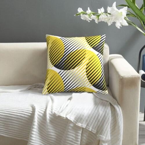 Line And Circle Geometric Seamless Pattern pillowcase printed cushion cover sofa waist pillow pillow cover