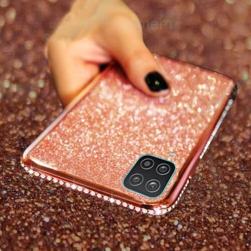 For OPPO A52 A72 A92 A9 2020 A5 A31 A53 2020 REALME XT C11 C15 5 PRO 5I 6 7 4G XT REALME 7 PRO Diamond Glitter Case Shiny Bling