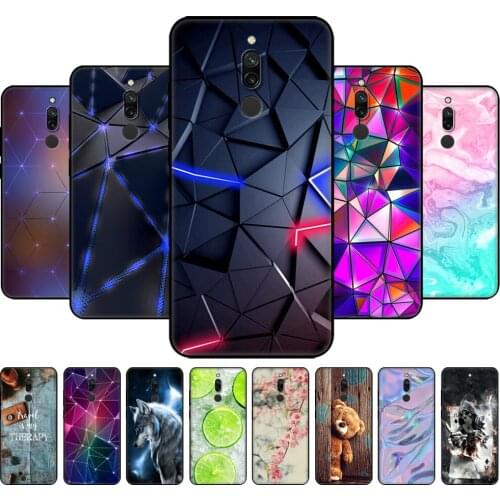 For xiaomi redmi 8 case soft silicon back phone cover on redmi 8 bumper hongmi 8 shell bag redmi8 coque black tpu case