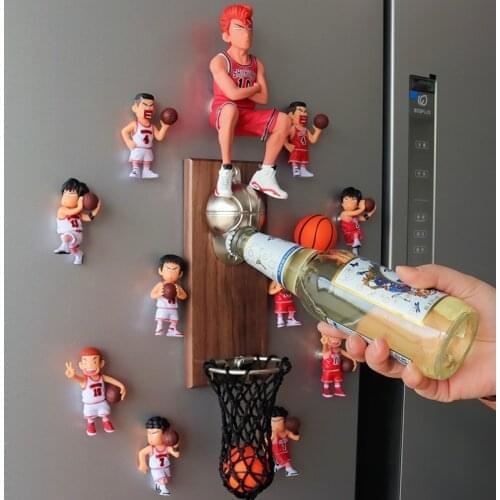 Slam Dunk anime action figure prefect quality 3d fridge magnets classic toys for children home decoration