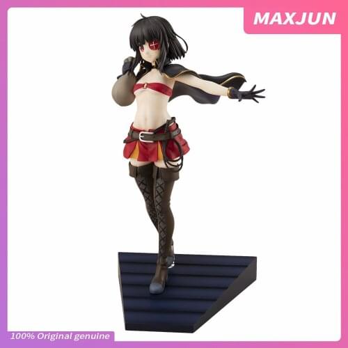 MAXJUN Original Genuine Anime Konosuba Figure Megumin 21.5cm PVC Sexy Figure Model Toys Kono Subarashii Sekai Ni Shukufuku O