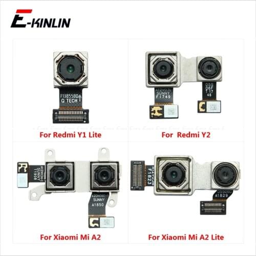 Front Selfie Facing Back Rear Main Camera Big Small Module Flex Cable For Xiaomi Mi A1 A2 Lite Redmi Y1 Lite Y2 S2