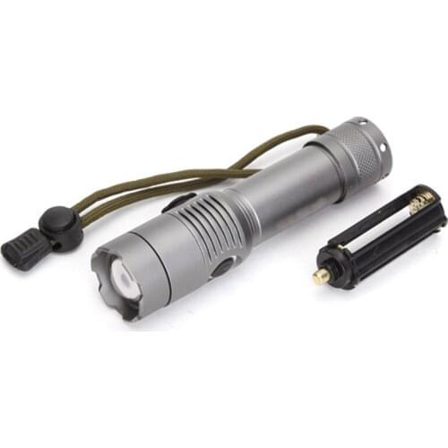 Jiguoor 2000LM XM-L T6 3-mode Led Tactical Flashlight Zoomable Rechargeable Flash Light Camping Hunting Spotlight Shop