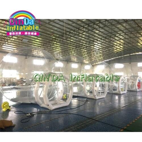 Outdoor Inflatable Crystal bubble tent / Inflatable Transparent Bubble Tent House/ Inflatable Hotel Bubble Lodge Tent for sale