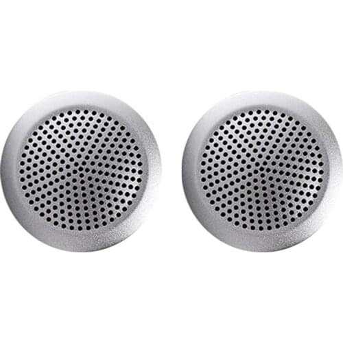 Car Dashboard Circular Speaker Cover Sticker for Land Rover Defender 110 2015-2019