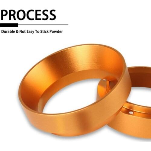 Stainless Steel Coffee Dosing Ring 51/58mm Replacement Funnel for Coffee Dosing Ring Replacement Funne