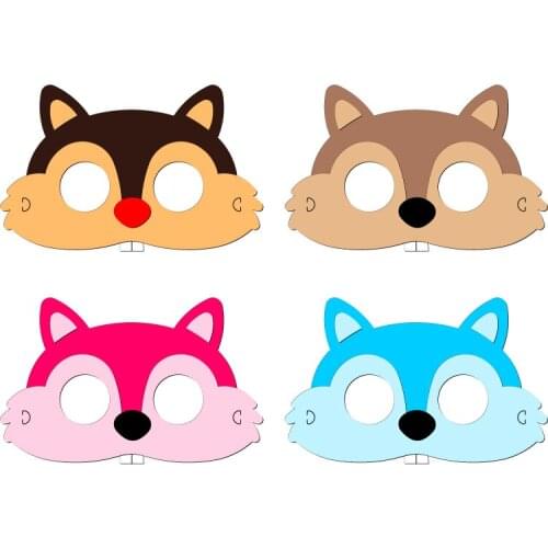 New Squirrel Mask Puzzle Wooden Die Scrapbooking C2930 Cutting Dies Multiple Sizes Compatible With Most Die Cutting Machines