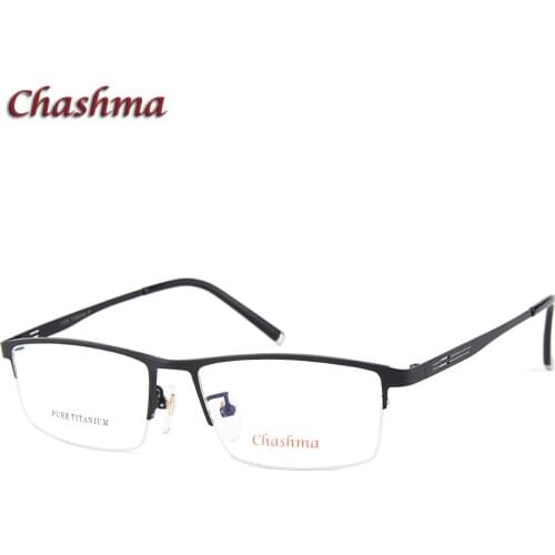 Prescription Eyewear Top Quality Titanium Plate Ultra Thin Light Eyewear Fashion Commercial Style Mens Eyeglasses
