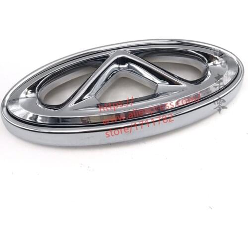 Front Bumper Grid Logo For Chery Tiggo 7 ABS Chrome