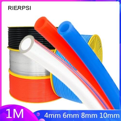 1 Meter 8mm 6mm 4mm 10mm Air Hose Pneumatic Tube Pipe PU Hoses 12mm 14mm 16mm For Compressor Polyurethane Tubing