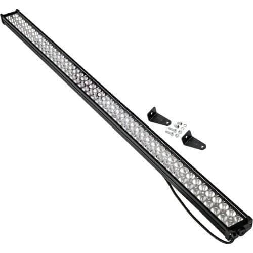 28800LM 50inch 288W LED Work Light Bar Straight Truck Offroad ATV SUV For Jeep 96pcs high intensity LEDs Fog Lamp DC 9V-35V