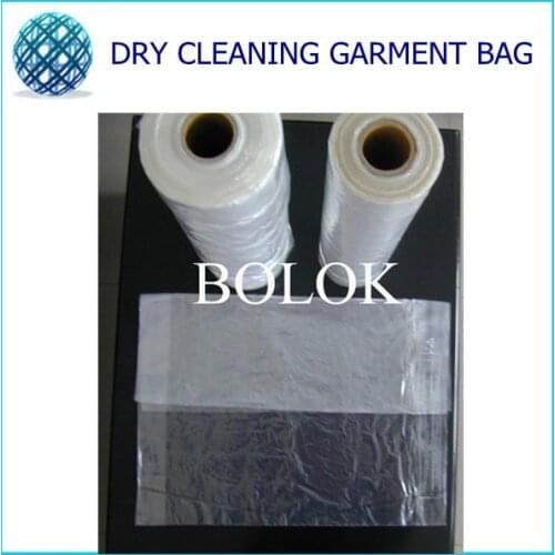 800bags/lot/roll 30LB/roll Disposable dry cleaning garment bags ( size: 21*5*42 thickness 0.0005)clear plastic garment bags