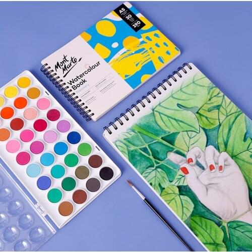 A4/A5 30 Sheets Water Color Painting Book 190g Loose-leaf Hand-Painted Watercolor Sketchbook Drawing Paper Art Supplies