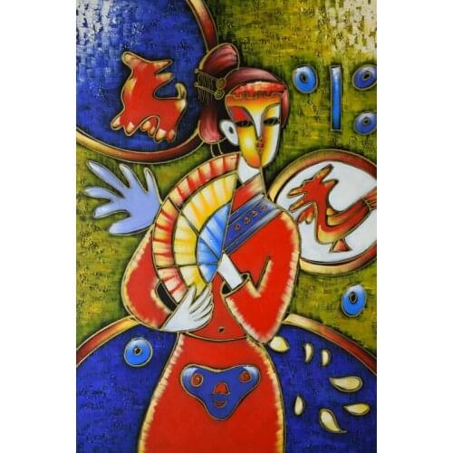 Hand Painted Abstract Oil Painting on Canvas Canvas Painting Wall Art Picture Painting for Living Room Home Decor