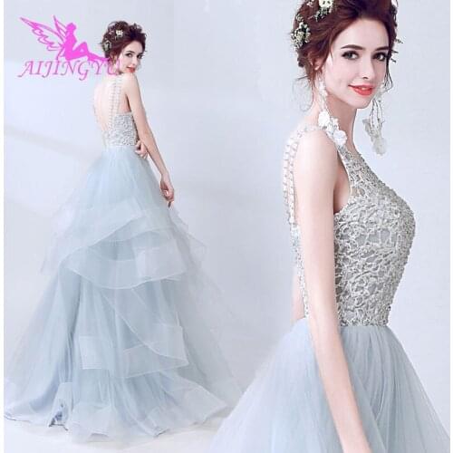 AIJINGYU 2021 2020 gowns Customized new hot selling cheap ball gown lace up back formal bride dresses wedding dress TJ391