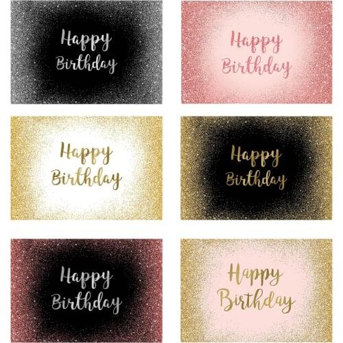 Glitter Pink birthday party decoration for photography Customize background for photocall boda wedding bridal Shower Backdrop