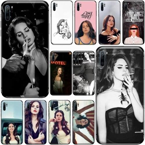 Sexy singer model Lana Del Rey Phone Case For Huawei P 40 30 20 lite pro smart 2019 honor 10 i lite 8x mate 20 pro nova 5t funda