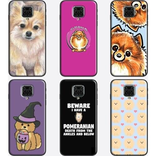 Pomeranian Watercolor Dog Funda For Xiaomi Redmi Note 8 Pro 7 8T 9S Note 9 Pro Case For Redmi 9C 9 9A 8A Cover