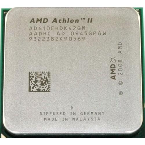 Free deliveryAMD Athlon II X4 610e CPU/AM2+/AM3/45W TDP/Quad-Core Processor