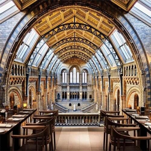 Wellyu Customized large-scale mural 3d wallpaper European-style architectural space expansion tooling 3D background wallpaper