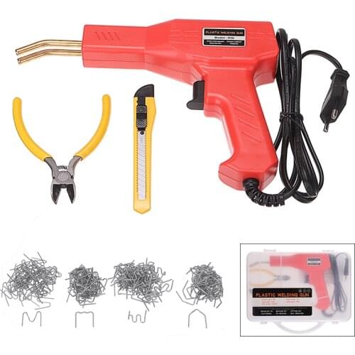 Car Bumper Repair Tools Handy Plastic Welders 50W Hot Staple PVC Welding Soldering Iron Garage Repairing Machine Tool