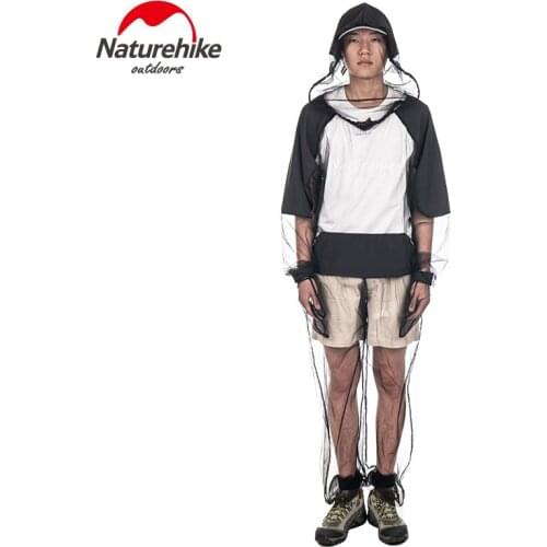 Naturehike Outdoor Anti-mosquito Suit Anti-insect Anti-bite Fshing Camping Lightweight Perspective Fishing Clothing