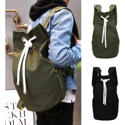 Multifunction Men Travel Backpack Large Capacity Bucket Bag Casual Backpack For Travel Teenager Basketball Shoulder Bag
