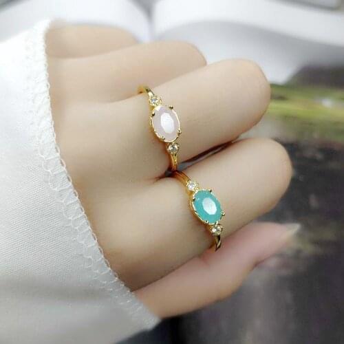 Wedding Rings For Women Delicate Elegant Oval Zircon Light Gold Color Proposal Finger Ring Gift Fashion Jewelry R888