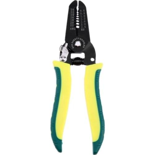 Portable Wire Stripper Pliers Crimper Cable Stripping Crimping CutterWire Stripper Multi Functional Combination Pliers